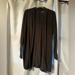Motherhood Maternity Dark Gray Open Cardigan